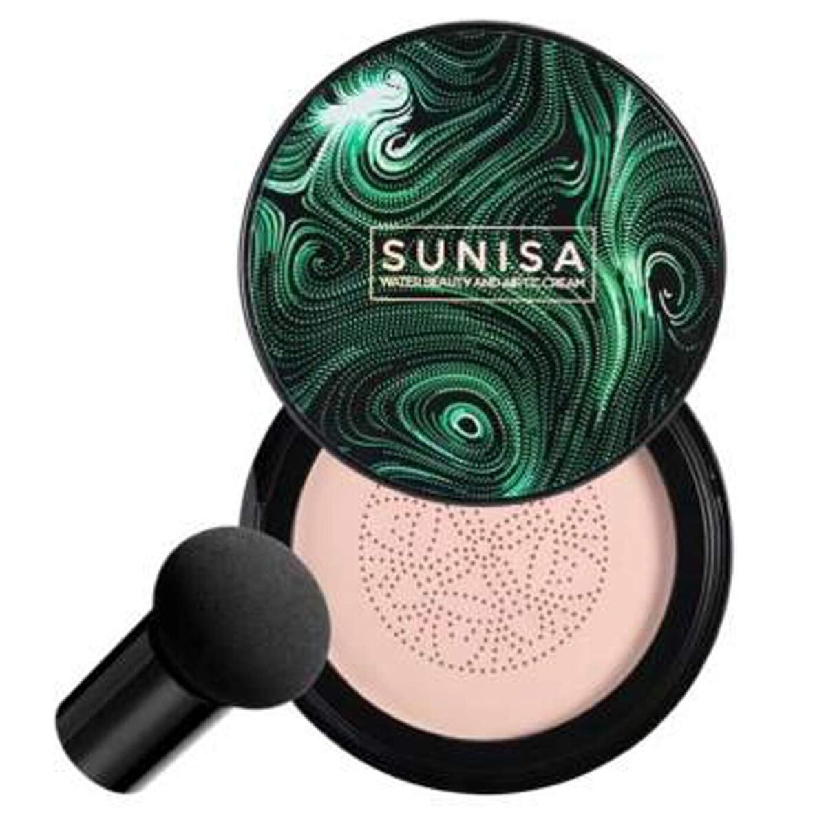 Sunisa 3 In 1 Air Cushion Cc & Bb Waterproof Foundation Cream