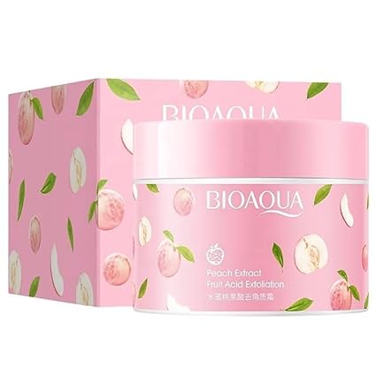 Bioaqua Peach Extract Cream For Making Glass Clear any Part of Skin